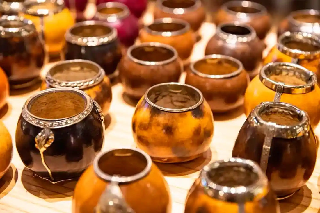 Diferentes mates de calabaza en diversos colores