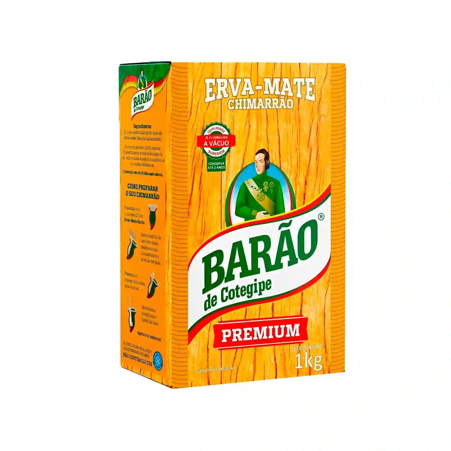 Erva Mate Chimarrão Barão Premium 1kg